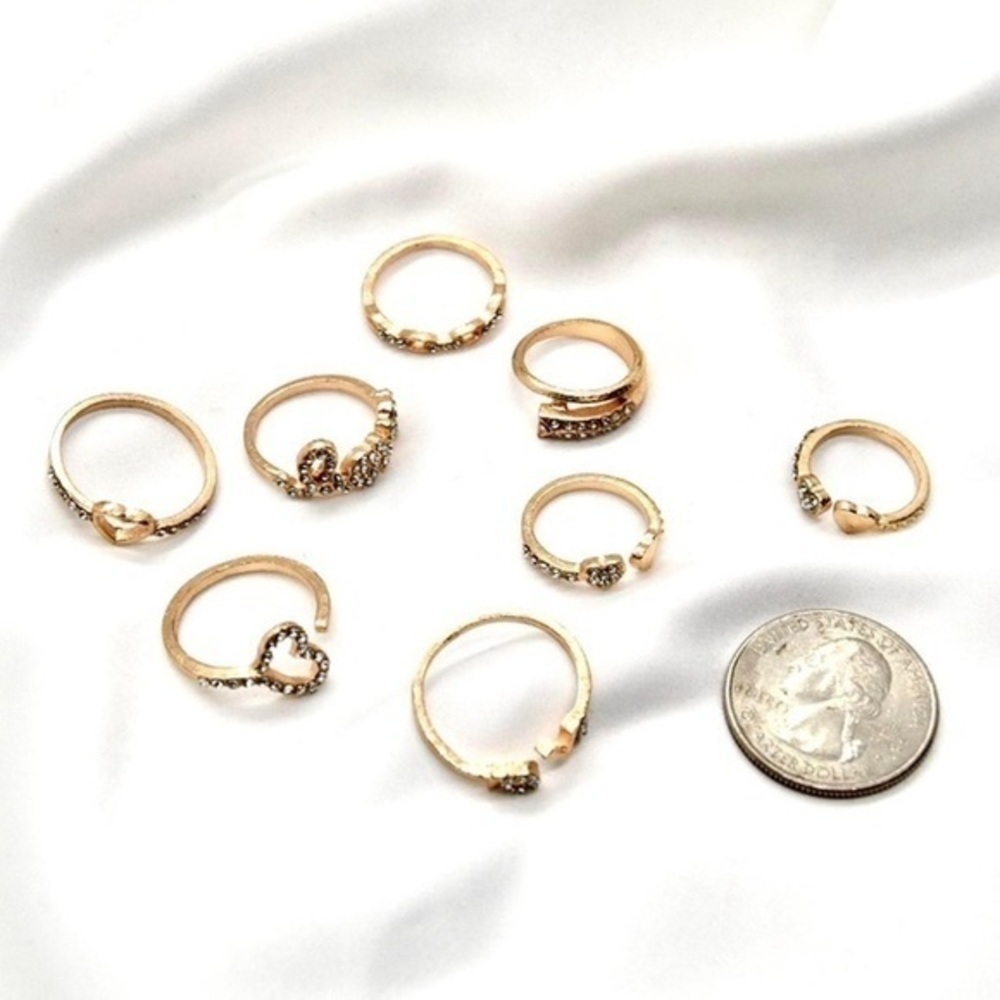 Crystal Ring Set - Picture 3 of 4
